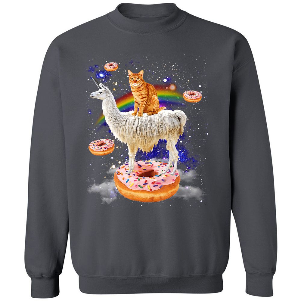 Classic Unisex Sweatshirt - 3NYTPBCY - Charcoal - 7