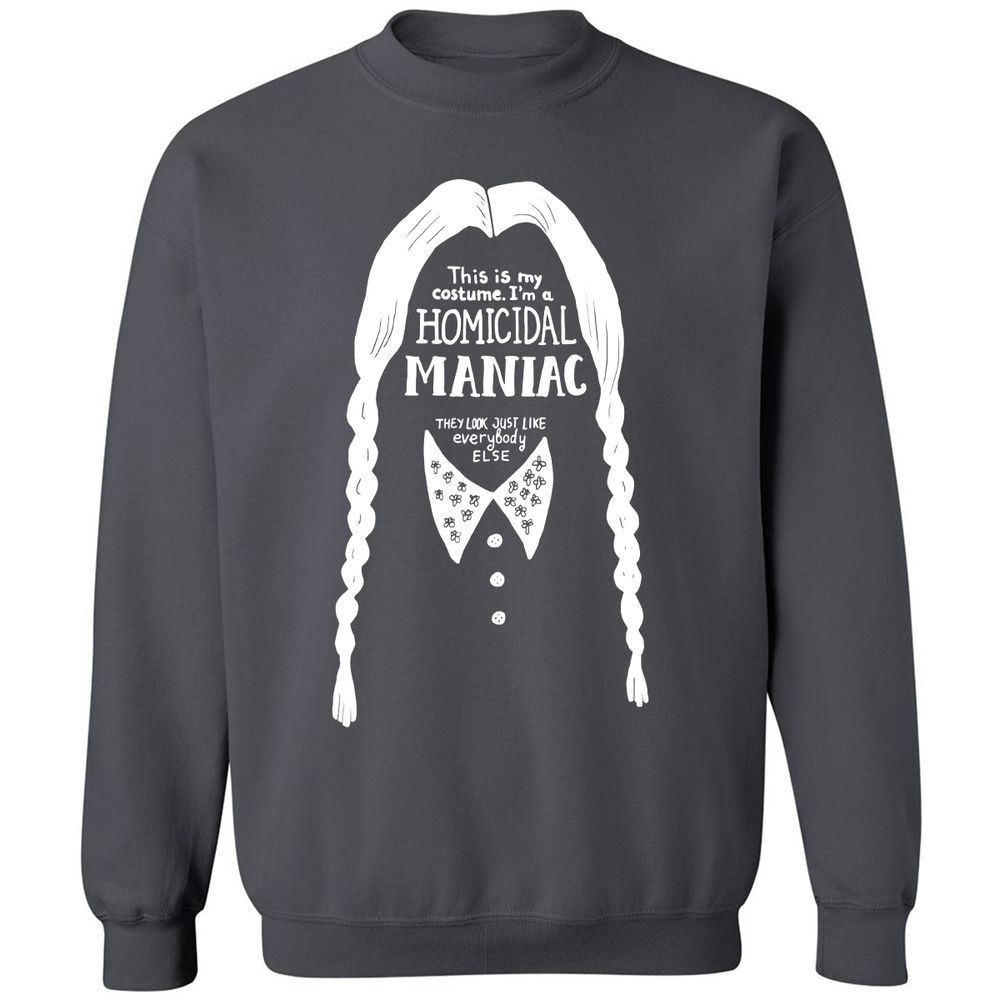 Classic Unisex Sweatshirt - 8P2XRG54 - Charcoal - 7