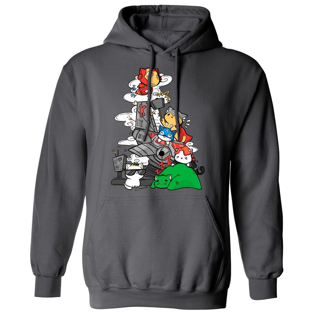 Classic Unisex Hoodie - 5BBVJYMJ - Charcoal - 7