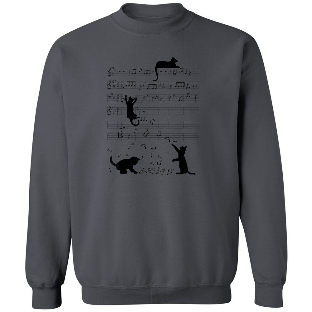 Classic Unisex Sweatshirt - JHWVSRTT - Charcoal - 7