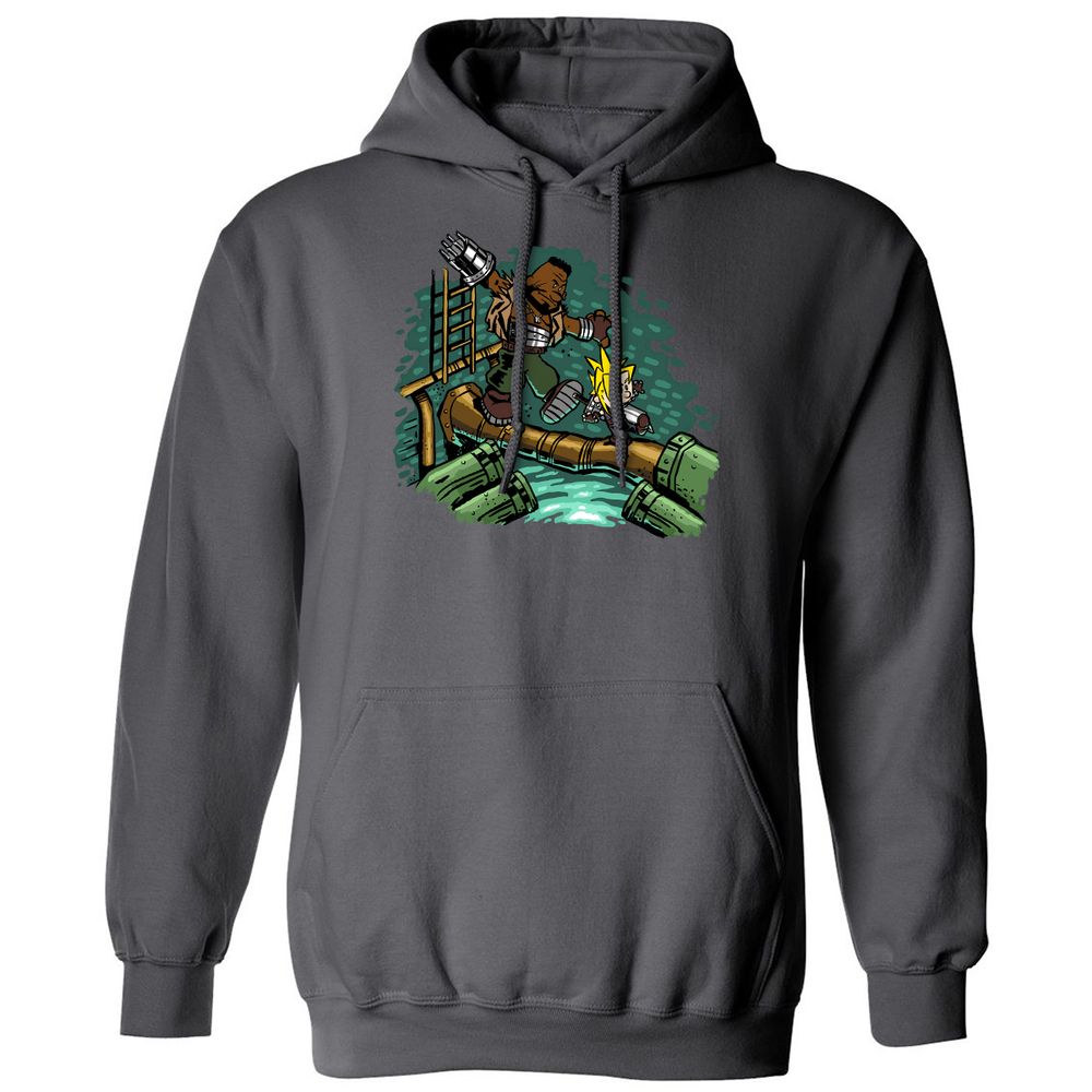 Classic Unisex Hoodie - TZALLZYV - Charcoal - 7