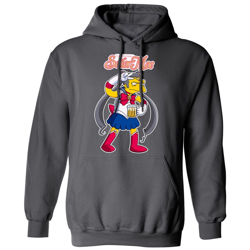 Classic Unisex Hoodie - TMV9T4U7 - Charcoal - 7