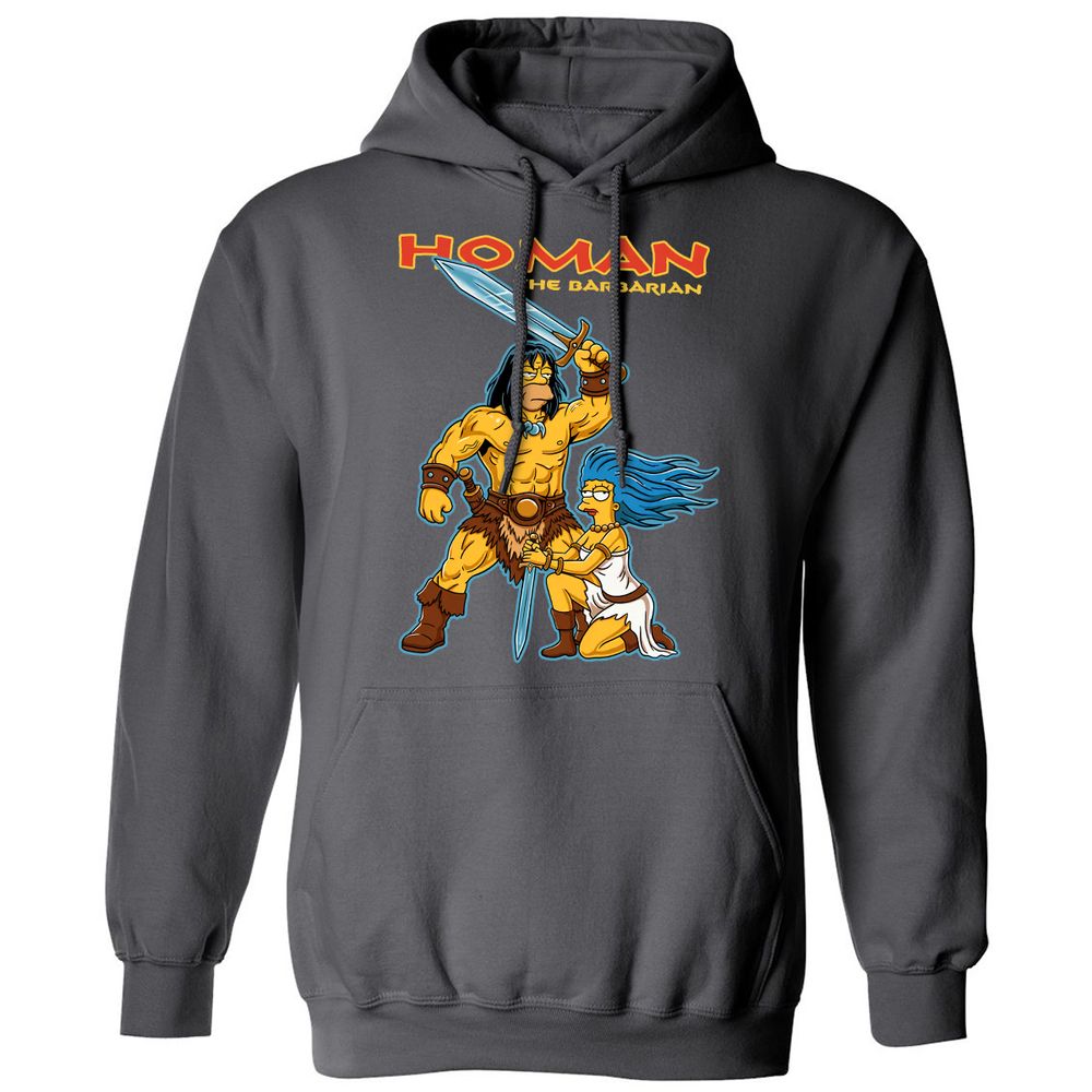 Classic Unisex Hoodie - RFSKQWQG - Charcoal - 7