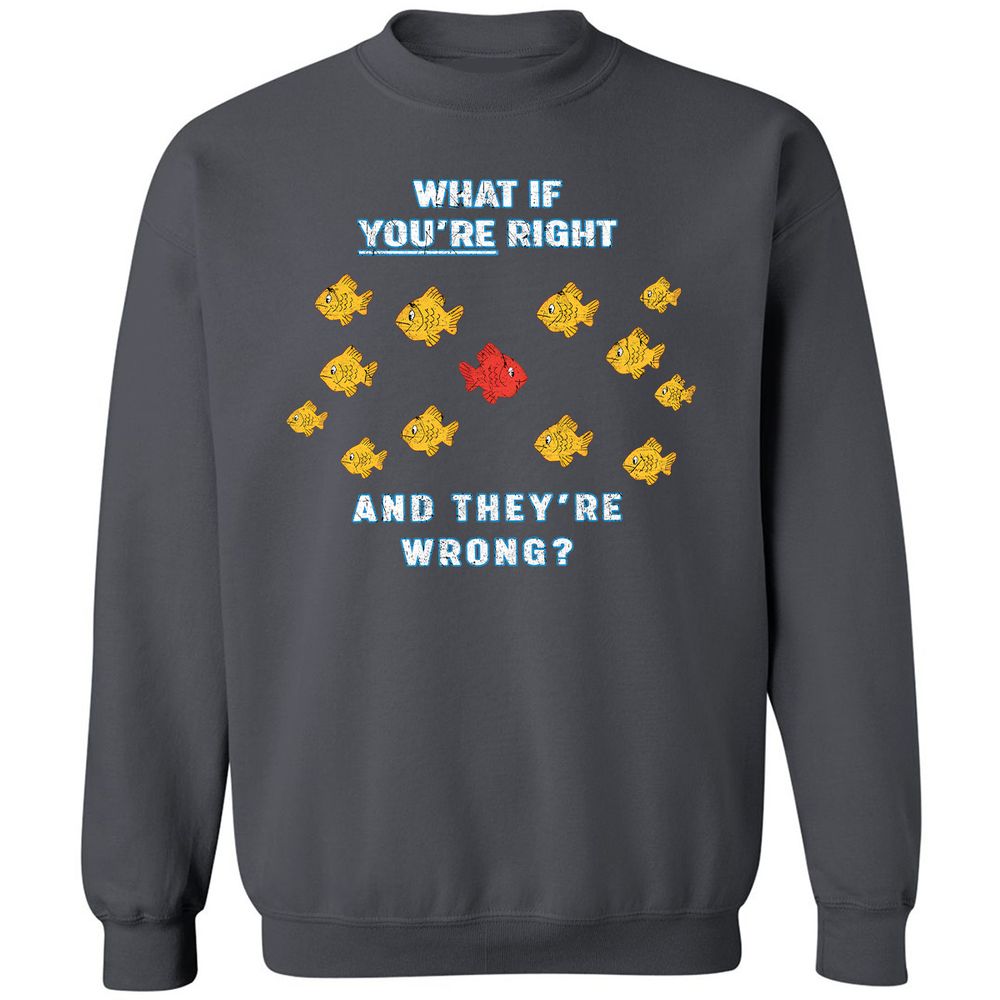 Classic Unisex Sweatshirt - BQNCJ7ZA - Charcoal - 7
