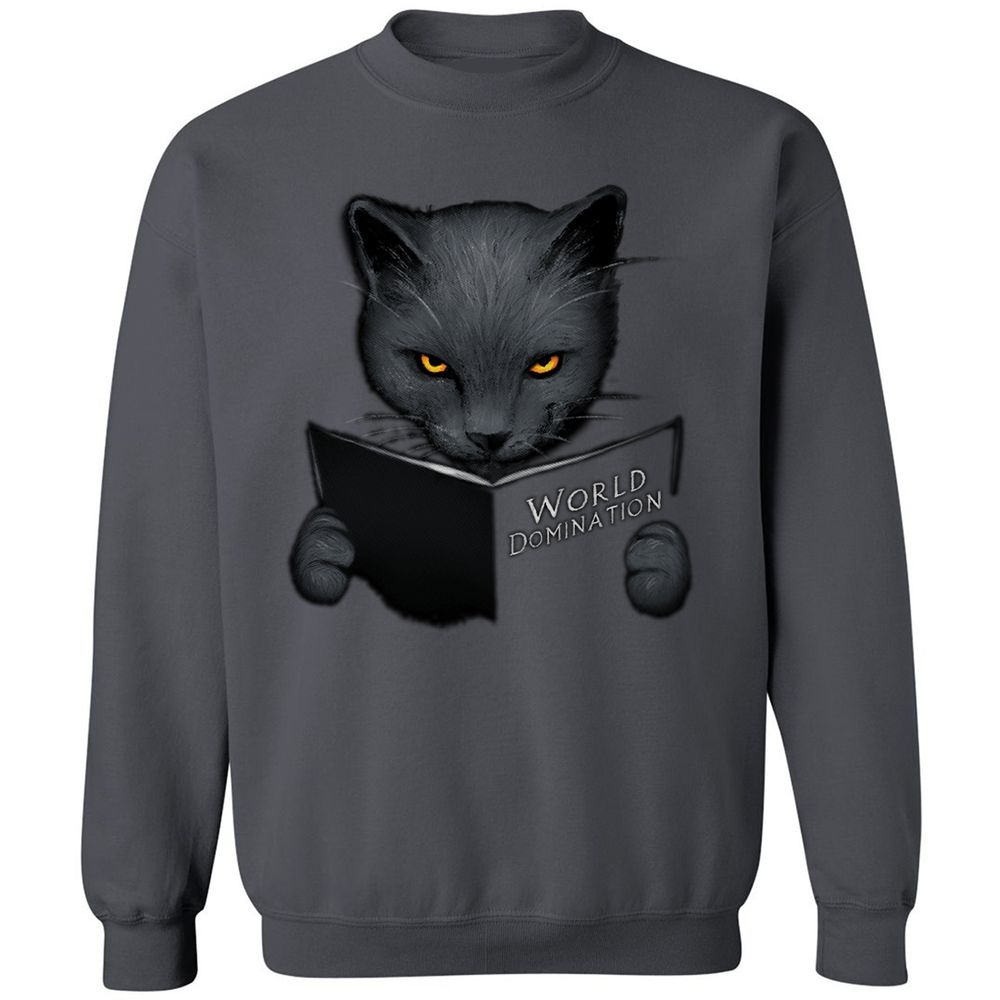 Classic Unisex Sweatshirt - NA963QAG - Charcoal - 7