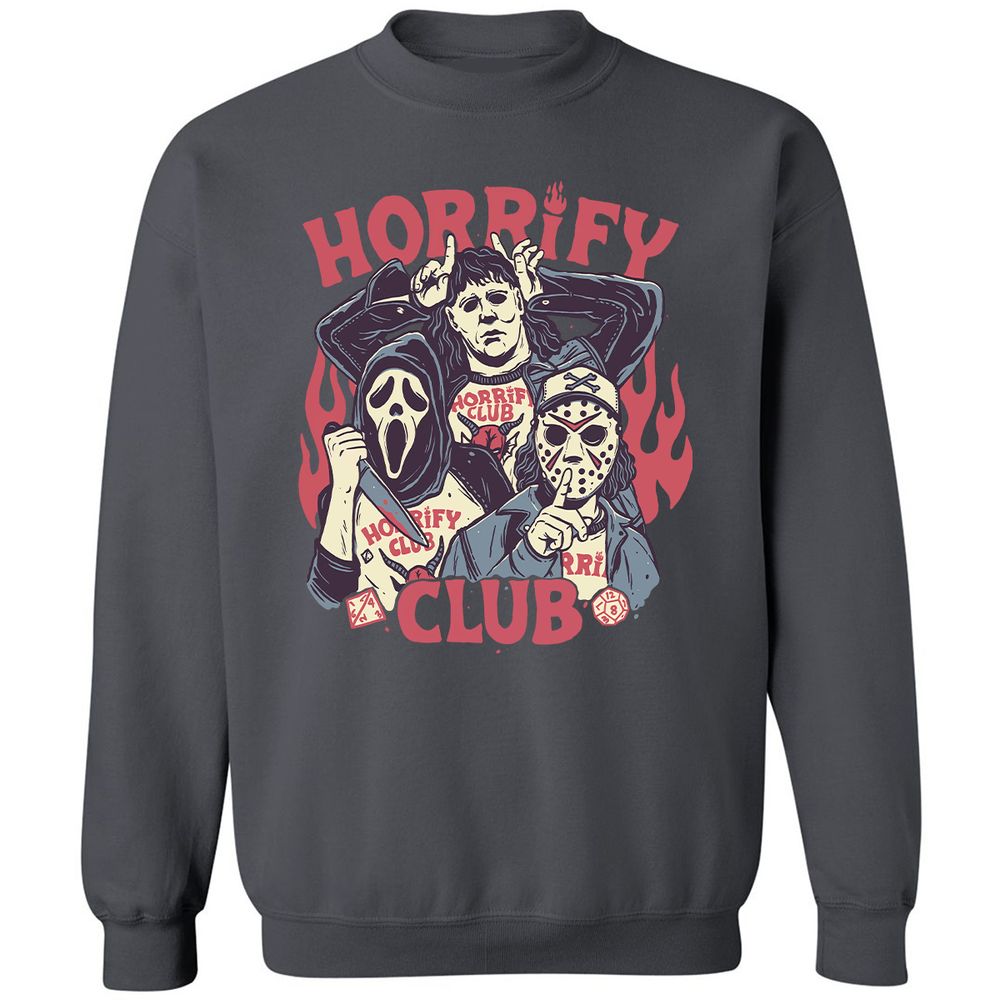 Classic Unisex Sweatshirt - V9EEV8XK - Charcoal - 7