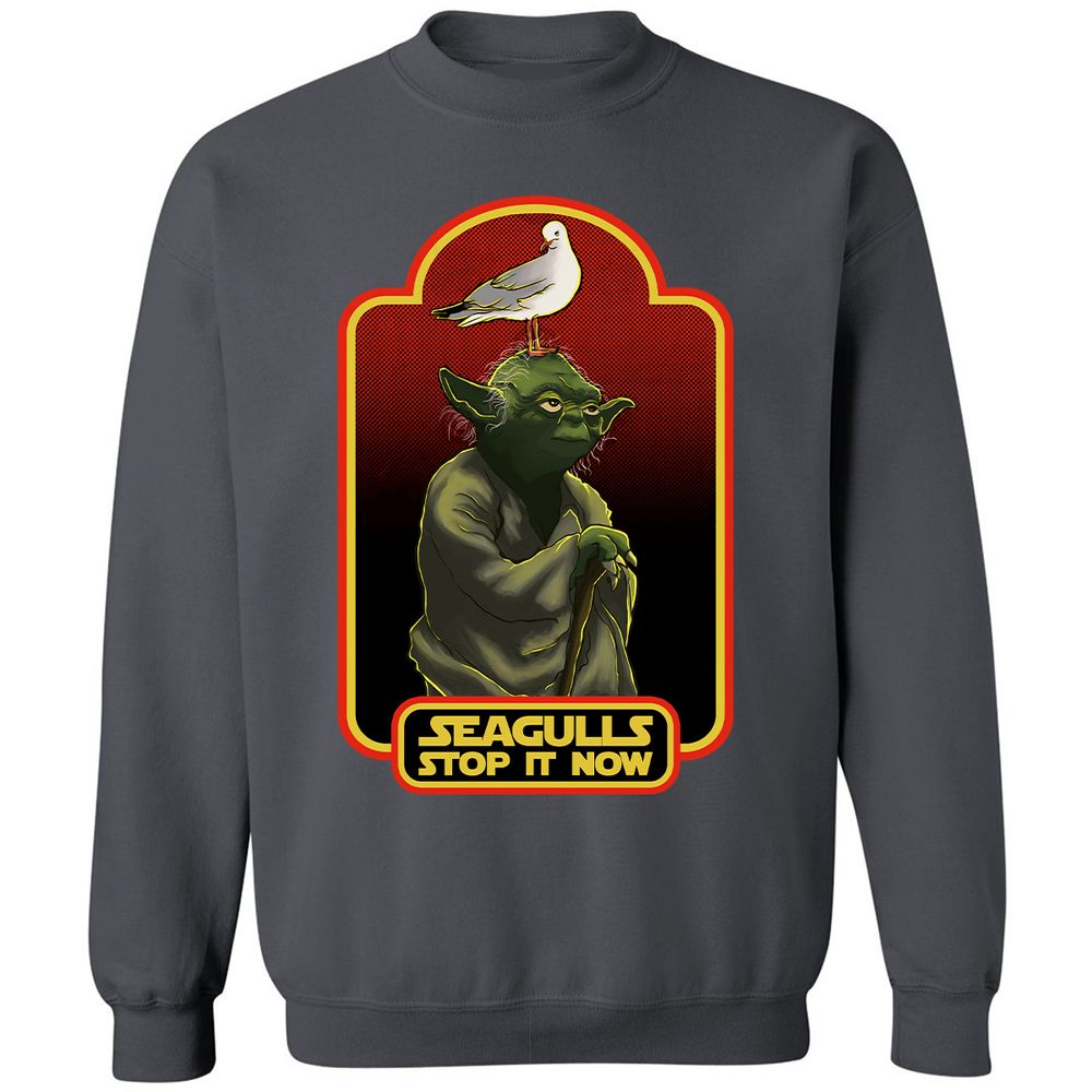 Classic Unisex Sweatshirt - LJQM1W72 - Charcoal - 7