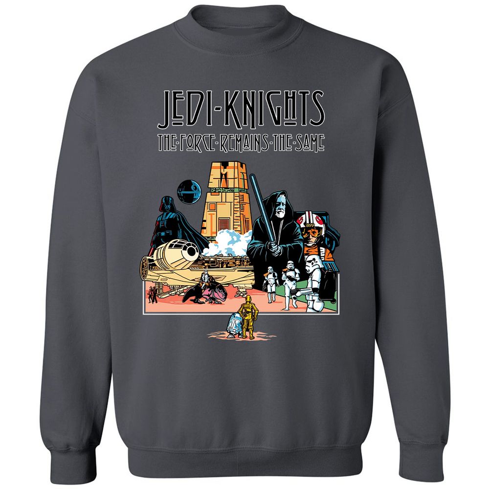 Classic Unisex Sweatshirt - Y87VJ22P - Charcoal - 7