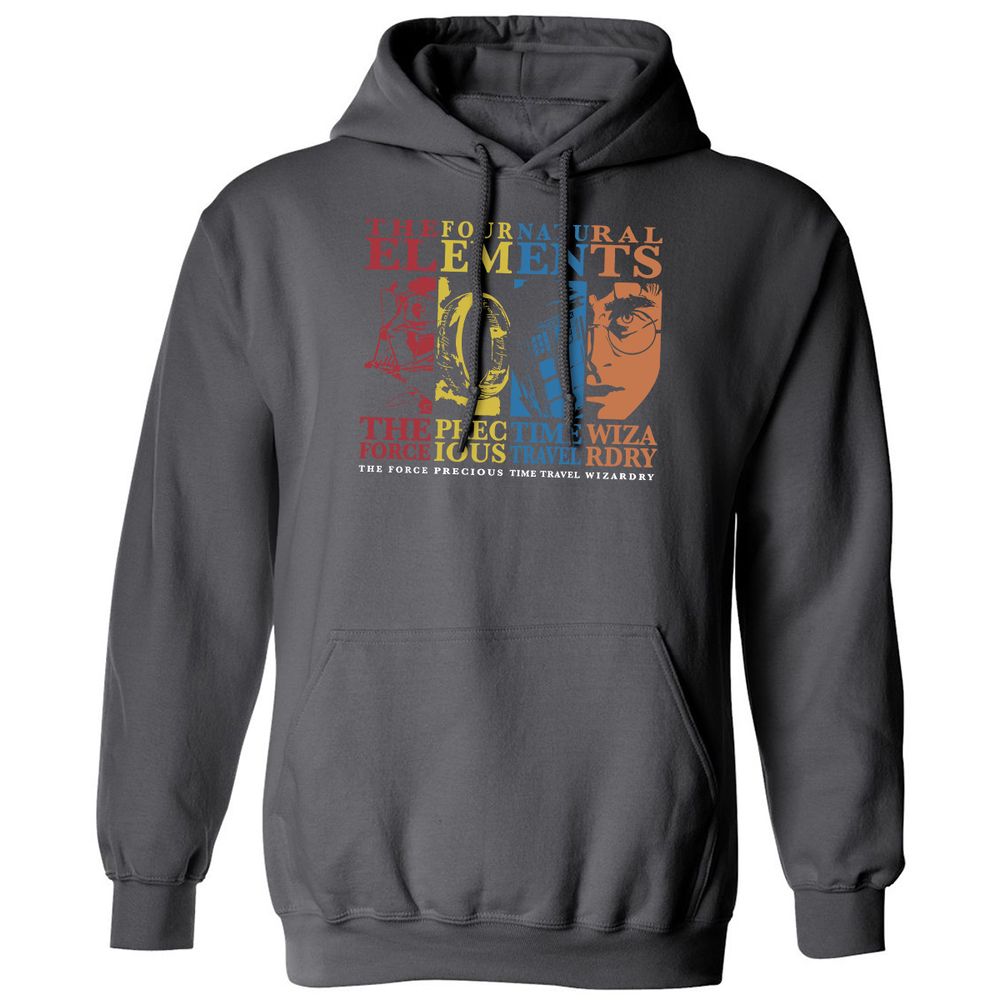 Classic Unisex Hoodie - SGGJXXW9 - Charcoal - 7