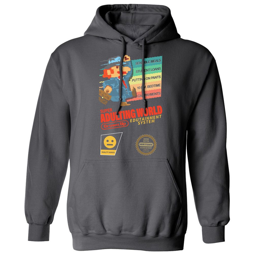 Classic Unisex Hoodie - VDXMA9AU - Charcoal - 7