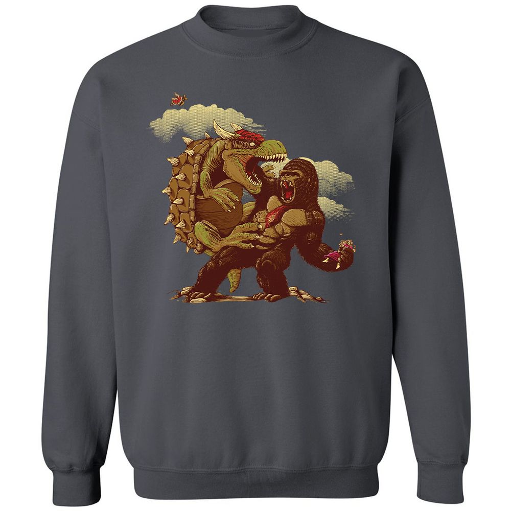 Classic Unisex Sweatshirt - YVSFKJET - Charcoal - 7