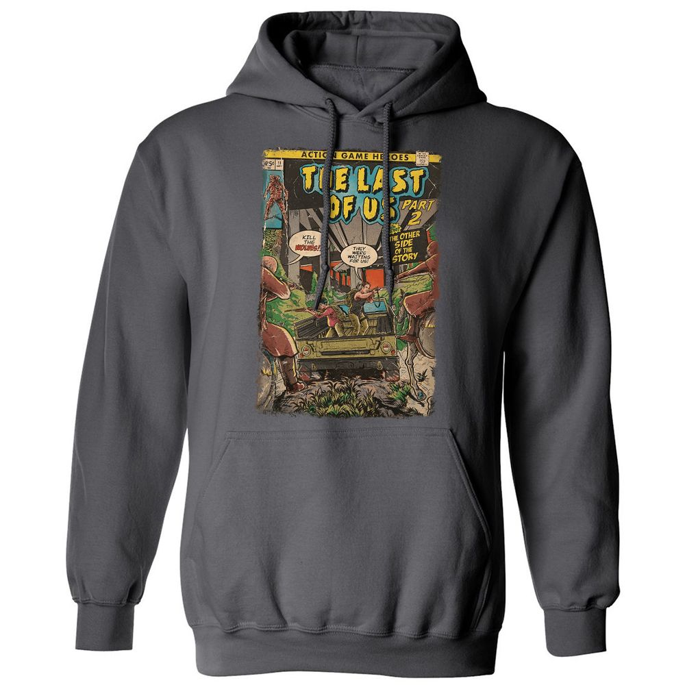 Classic Unisex Hoodie - 5FU7K4D9 - Charcoal - 7