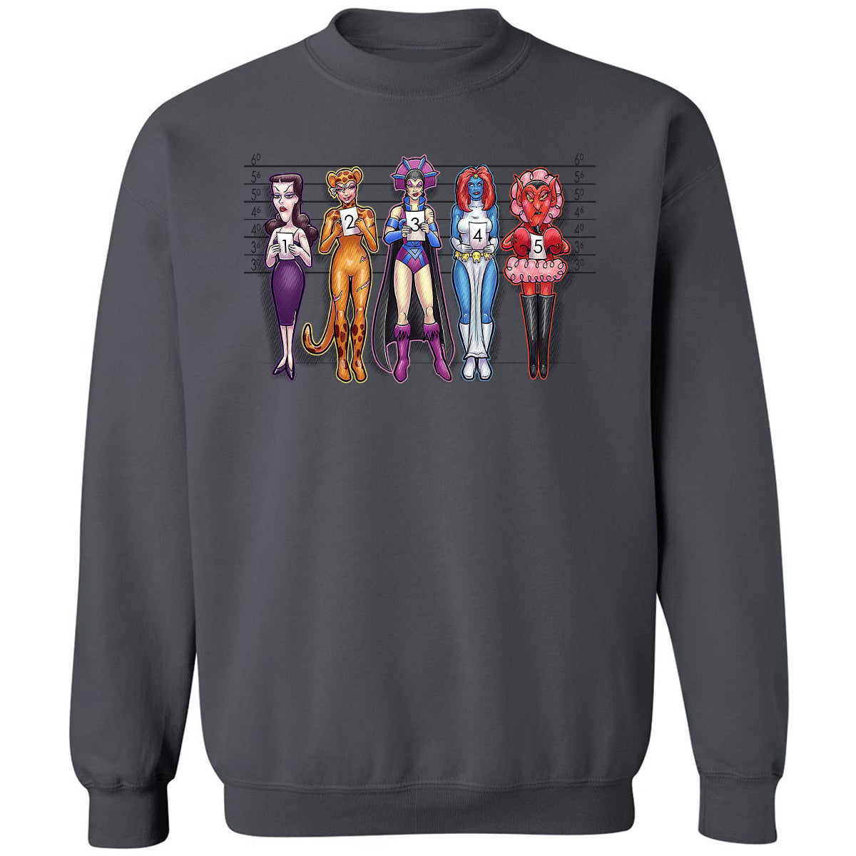 Classic Unisex Sweatshirt - K9ARMC4F - Charcoal - 7