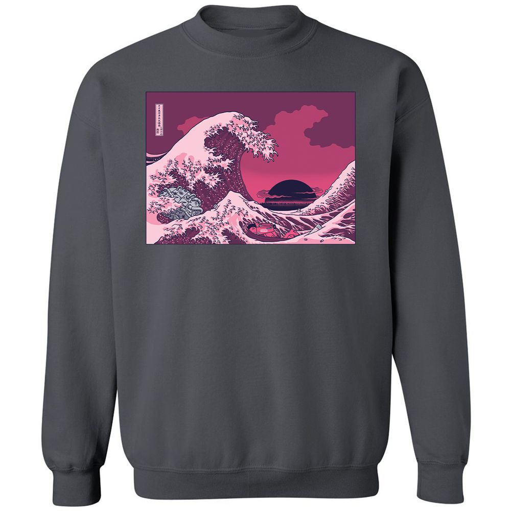 Classic Unisex Sweatshirt - W46SZ9BE - Charcoal - 7