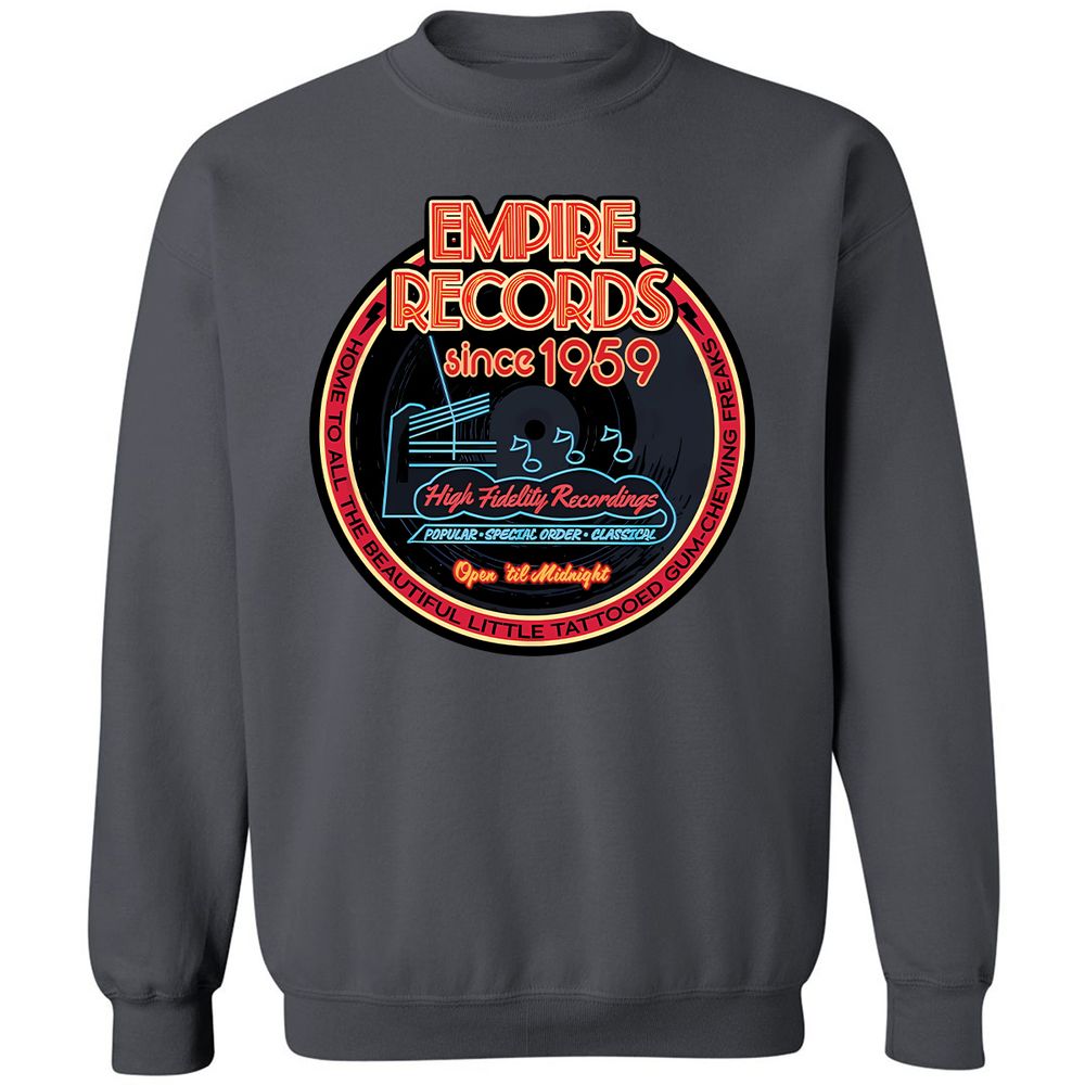Classic Unisex Sweatshirt - RJA59J8J - Charcoal - 7