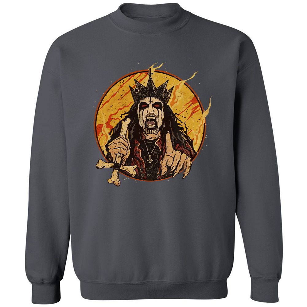 Classic Unisex Sweatshirt - RXMCG8RT - Charcoal - 7
