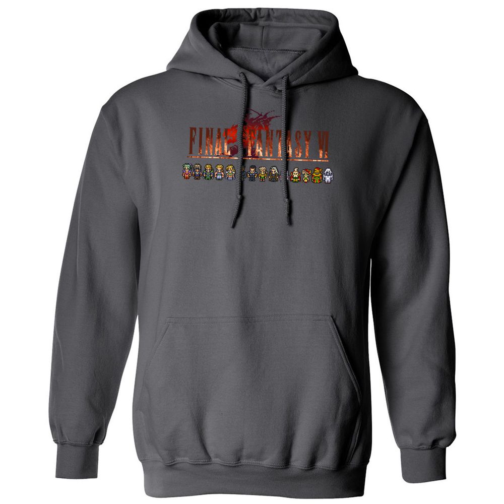 Classic Unisex Hoodie - 4CWACR6F - Charcoal - 7