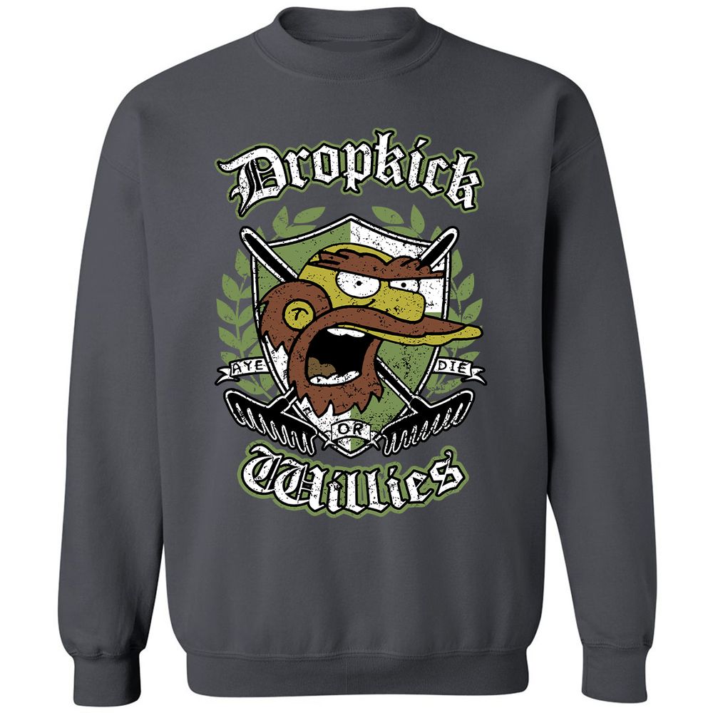 Classic Unisex Sweatshirt - E81WXL9U - Charcoal - 7