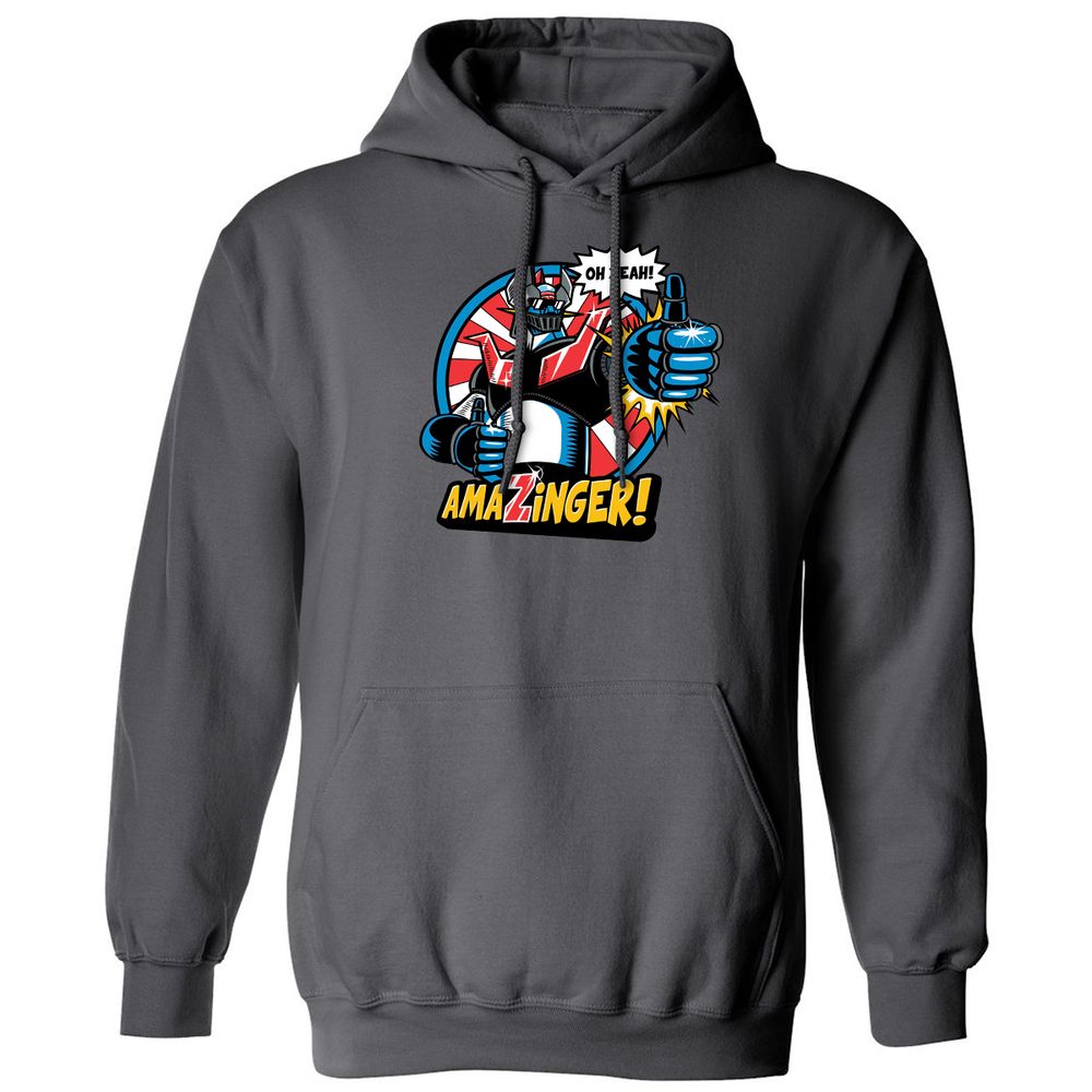 Classic Unisex Hoodie - FBN1FMN8 - Charcoal - 7
