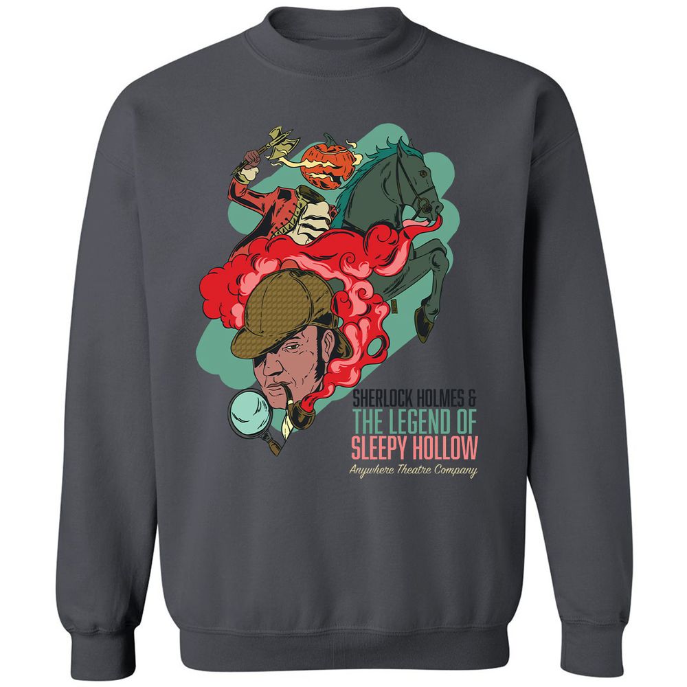 Classic Unisex Sweatshirt - YSH13GYW - Charcoal - 7