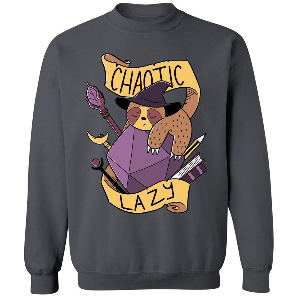 Classic Unisex Sweatshirt - AFDTN7TH - Charcoal - 7