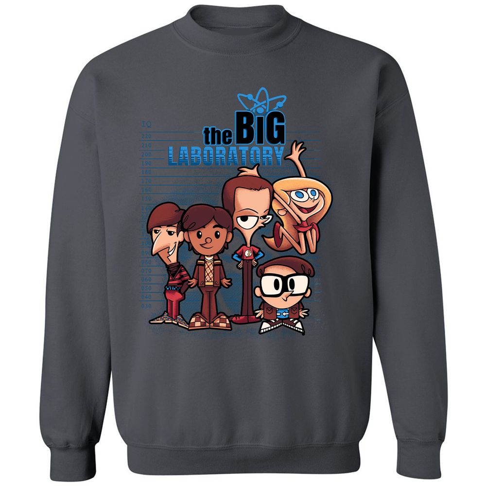 Classic Unisex Sweatshirt - W6KW139D - Charcoal - 7