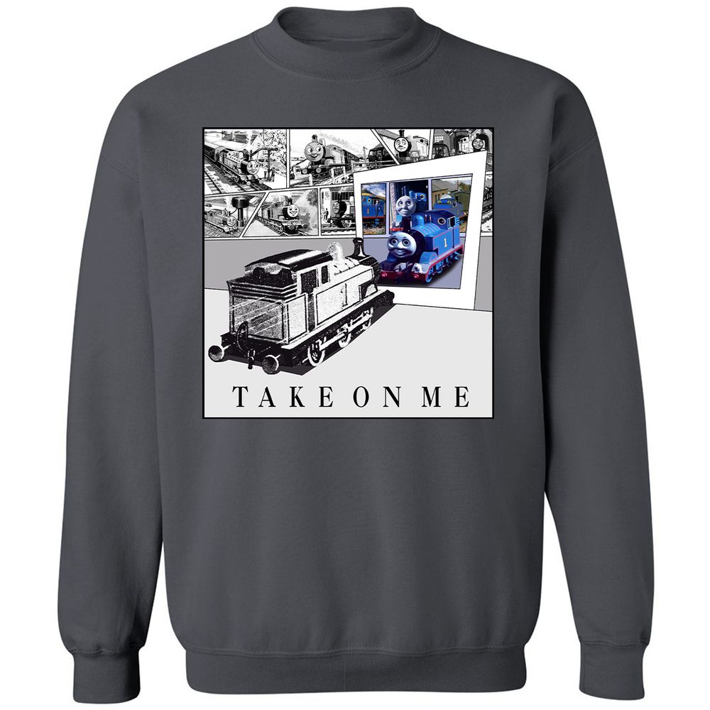 Classic Unisex Sweatshirt - CPJXEC7V - Charcoal - 7