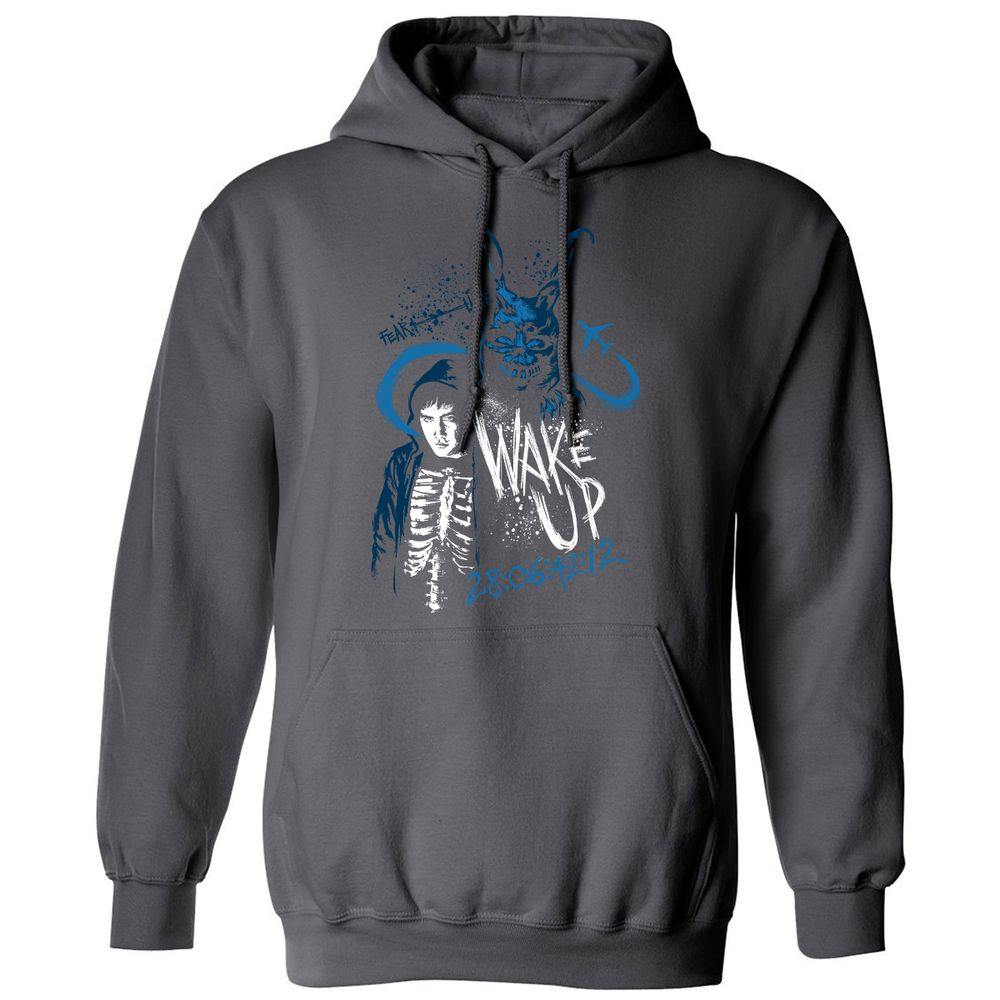 Classic Unisex Hoodie - XZWASN9M - Charcoal - 7