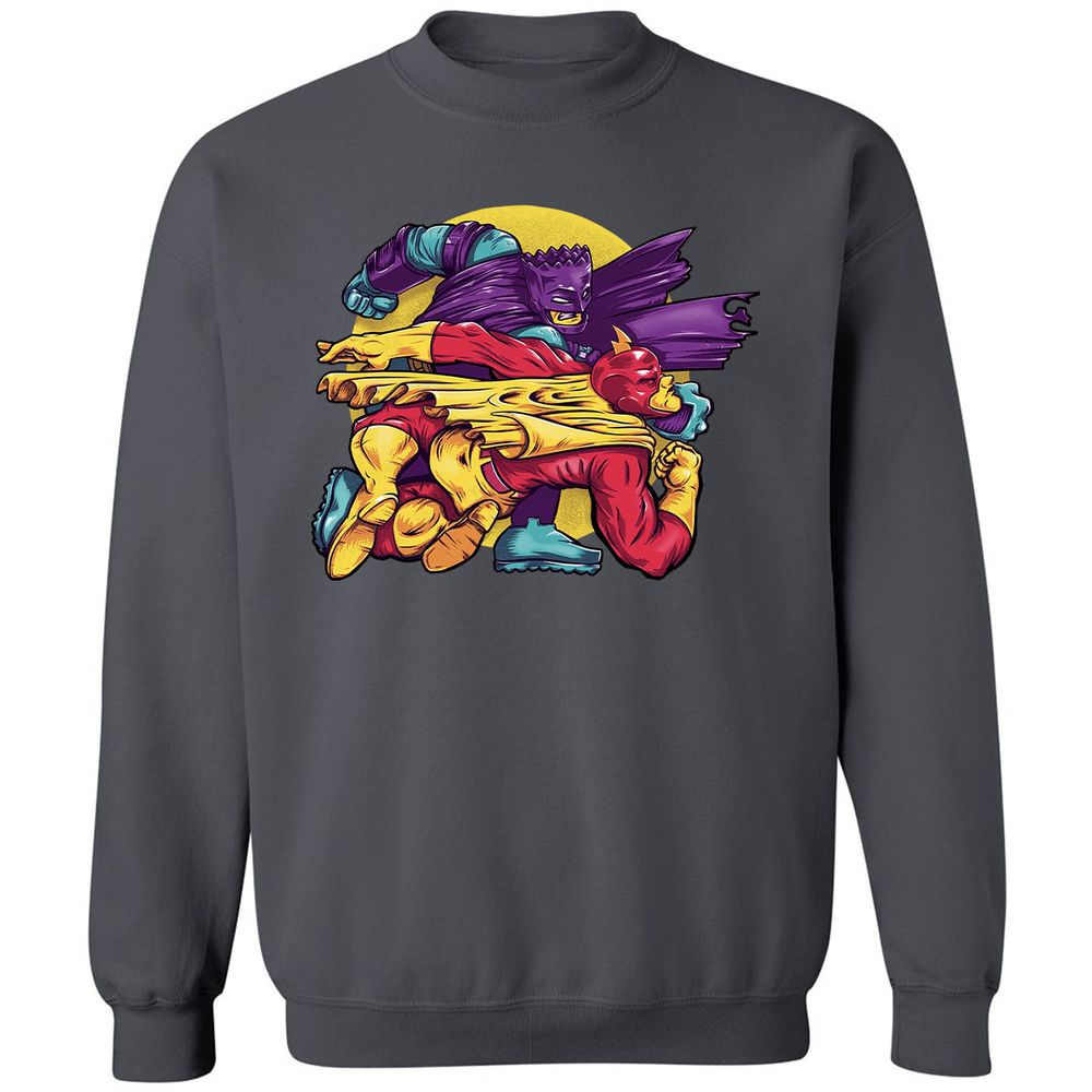 Classic Unisex Sweatshirt - HTL7LAMK - Charcoal - 7