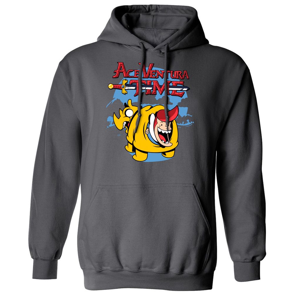 Classic Unisex Hoodie - U3XSYWMQ - Charcoal - 7