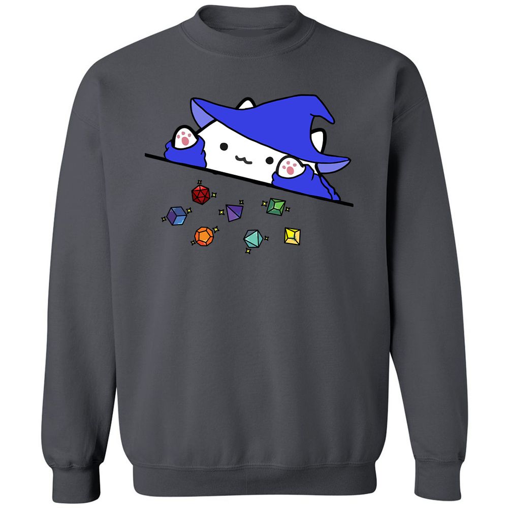 Classic Unisex Sweatshirt - 9Q15CG1G - Charcoal - 7