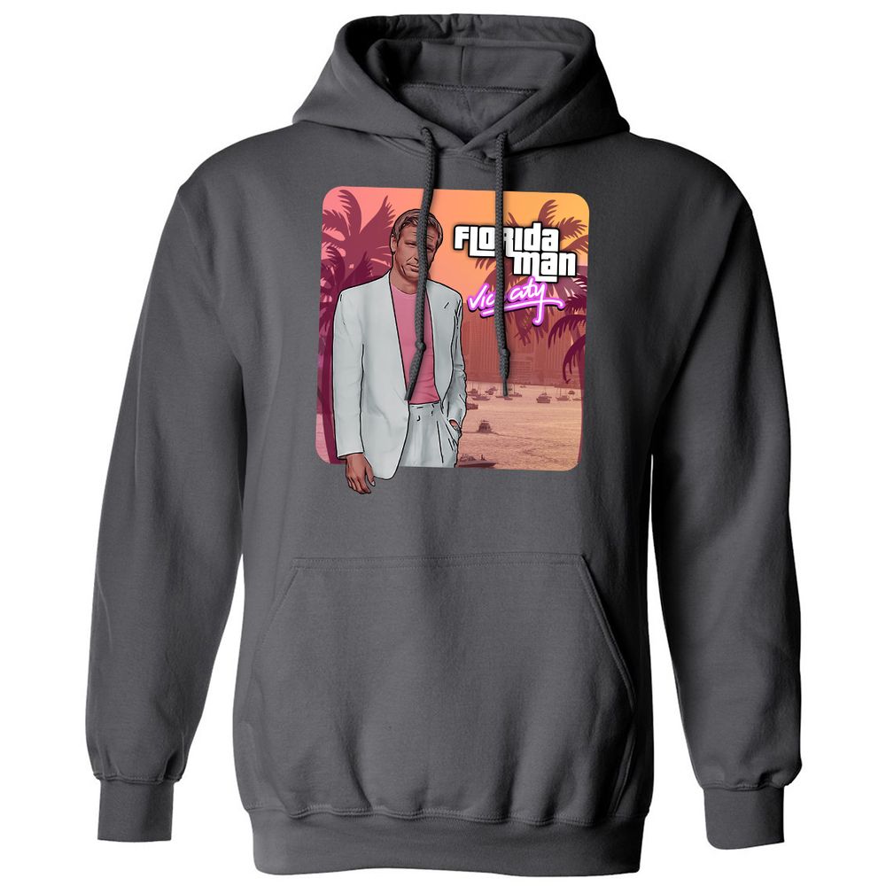 Classic Unisex Hoodie - CYQ6CJ9K - Charcoal - 7
