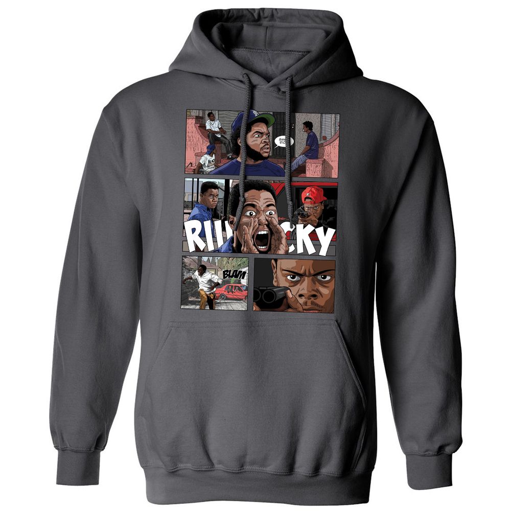 Classic Unisex Hoodie - HV875M1G - Charcoal - 7