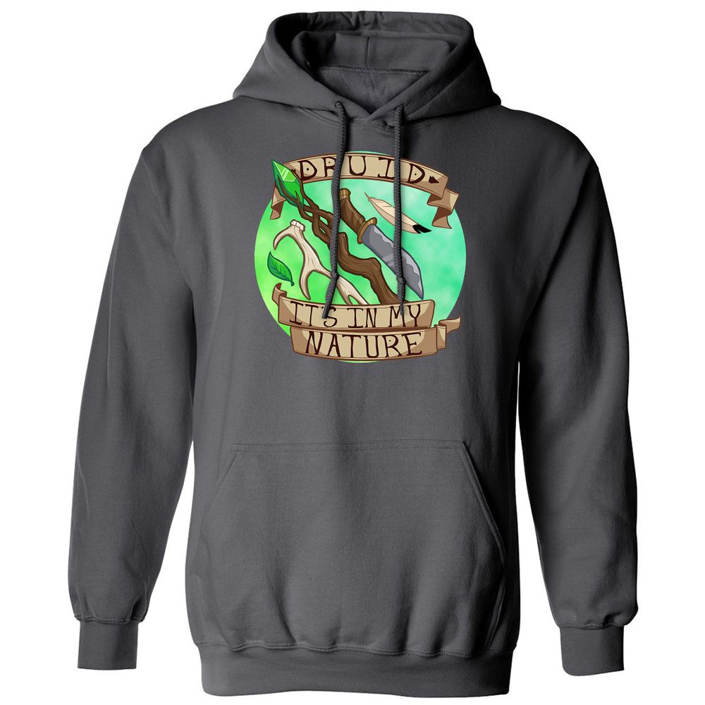 Classic Unisex Hoodie - TFUFFSCB - Charcoal - 7