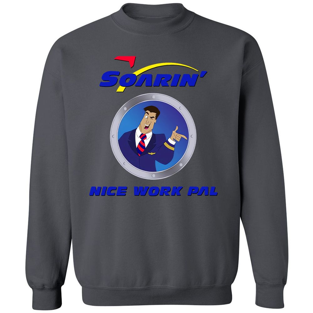 Classic Unisex Sweatshirt - HLXFVLHV - Charcoal - 7