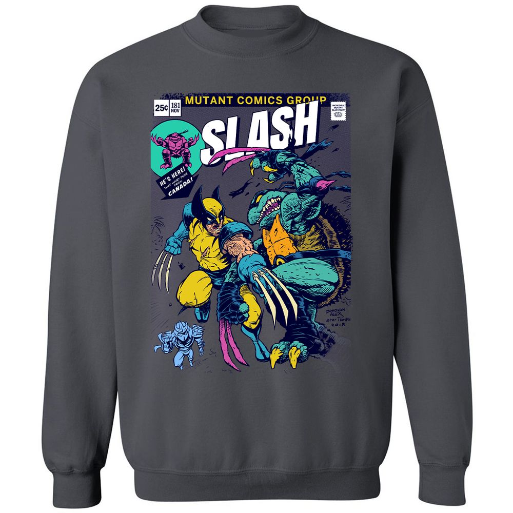 Classic Unisex Sweatshirt - 2NJVUUP1 - Charcoal - 7