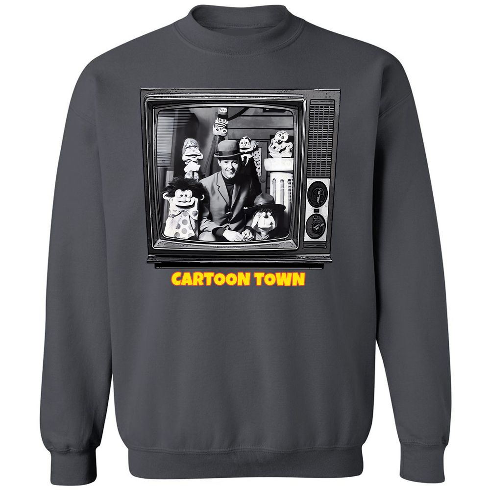 Cartoon Town - Charcoal - 7