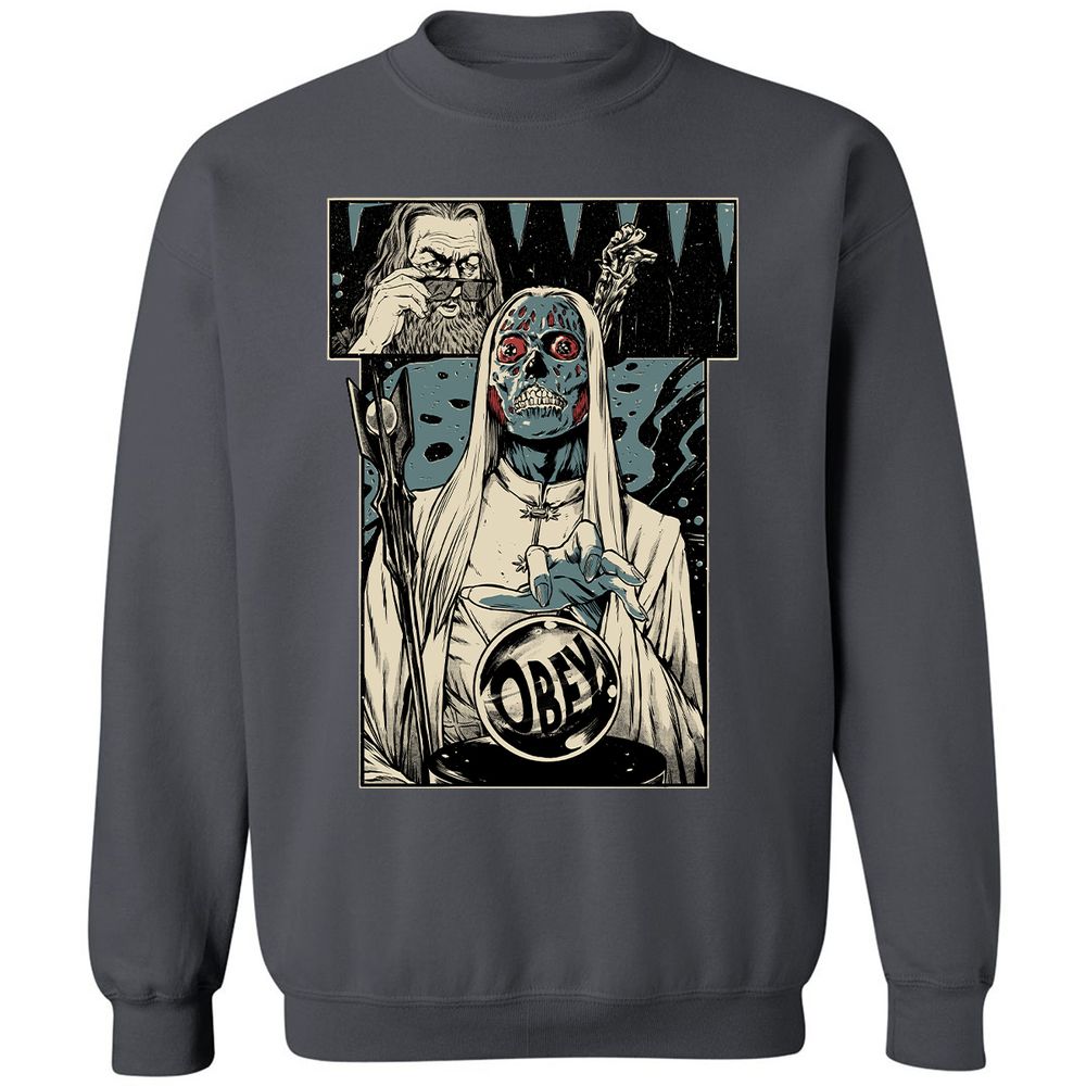 Classic Unisex Sweatshirt - HUZTR825 - Charcoal - 7