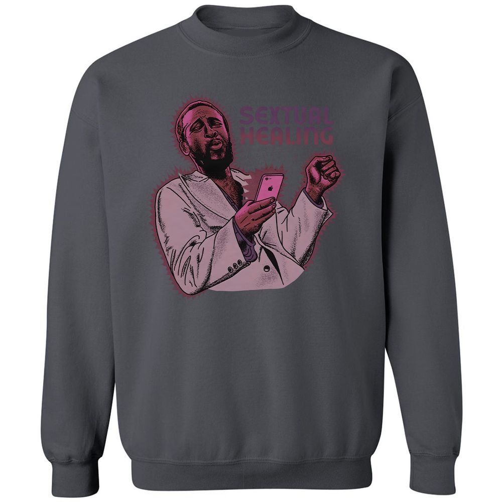 Classic Unisex Sweatshirt - 51X5DPJ8 - Charcoal - 7