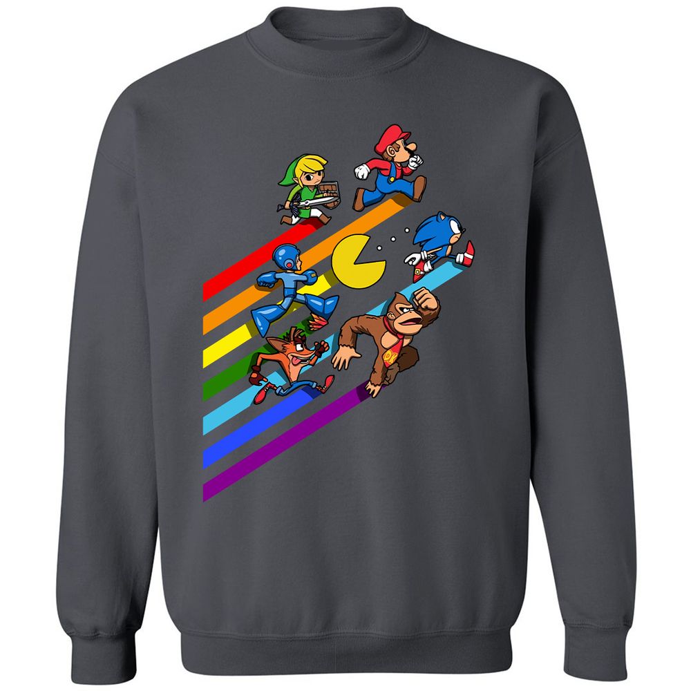 Classic Unisex Sweatshirt - DVQV9SRG - Charcoal - 7