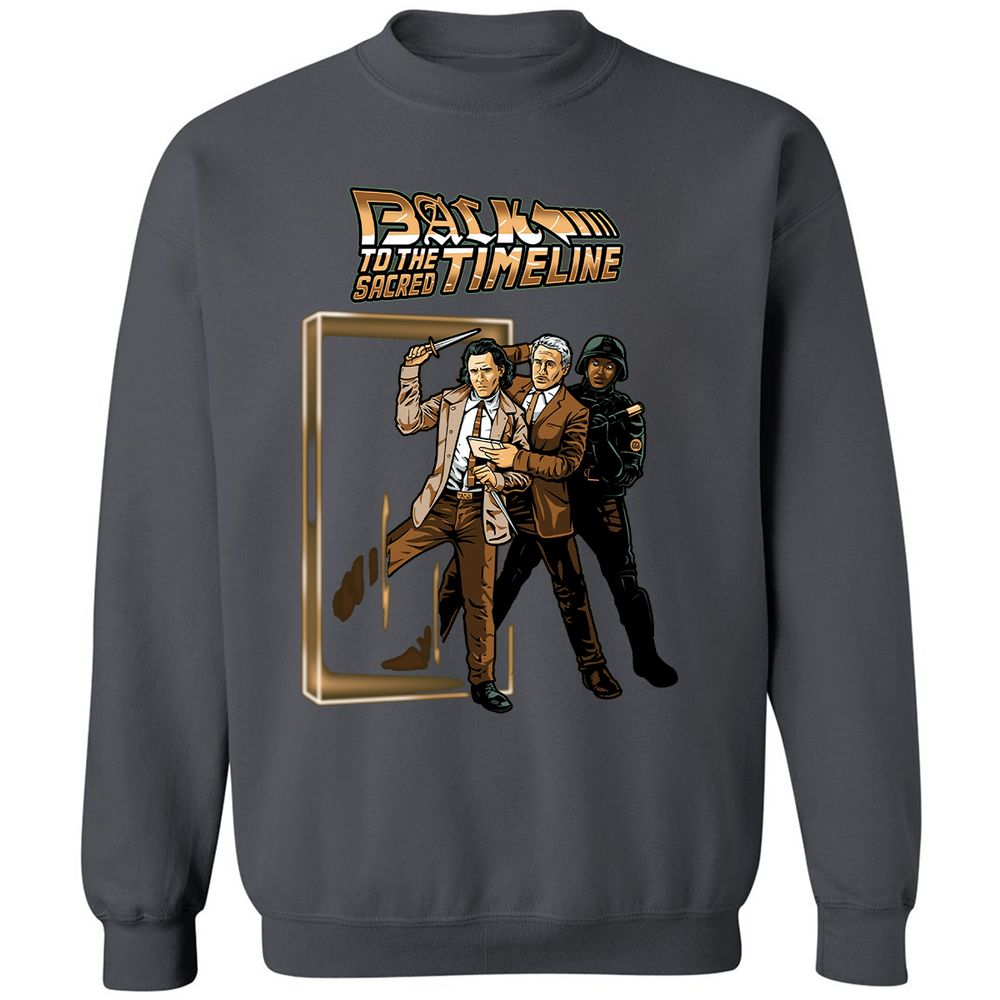 Classic Unisex Sweatshirt - A2FWMSSC - Charcoal - 7