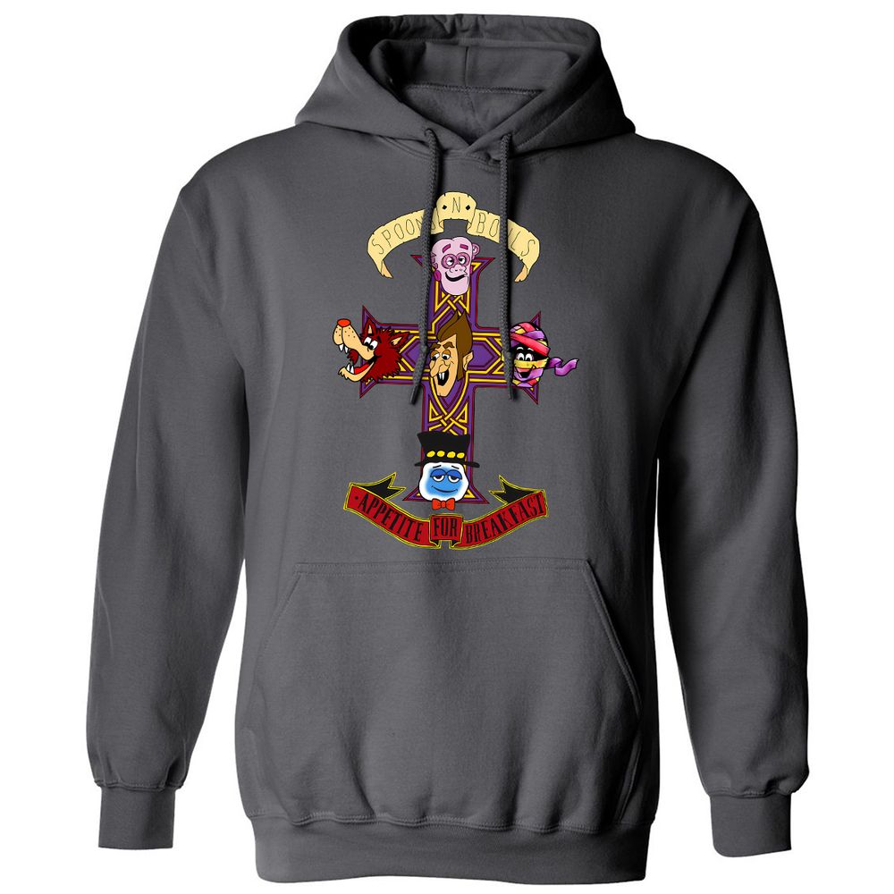 Classic Unisex Hoodie - LVGCXG6B - Charcoal - 7