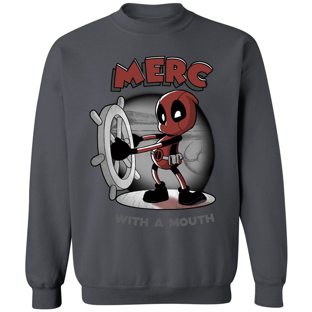 Classic Unisex Sweatshirt - 82SZ7S7A - Charcoal - 7