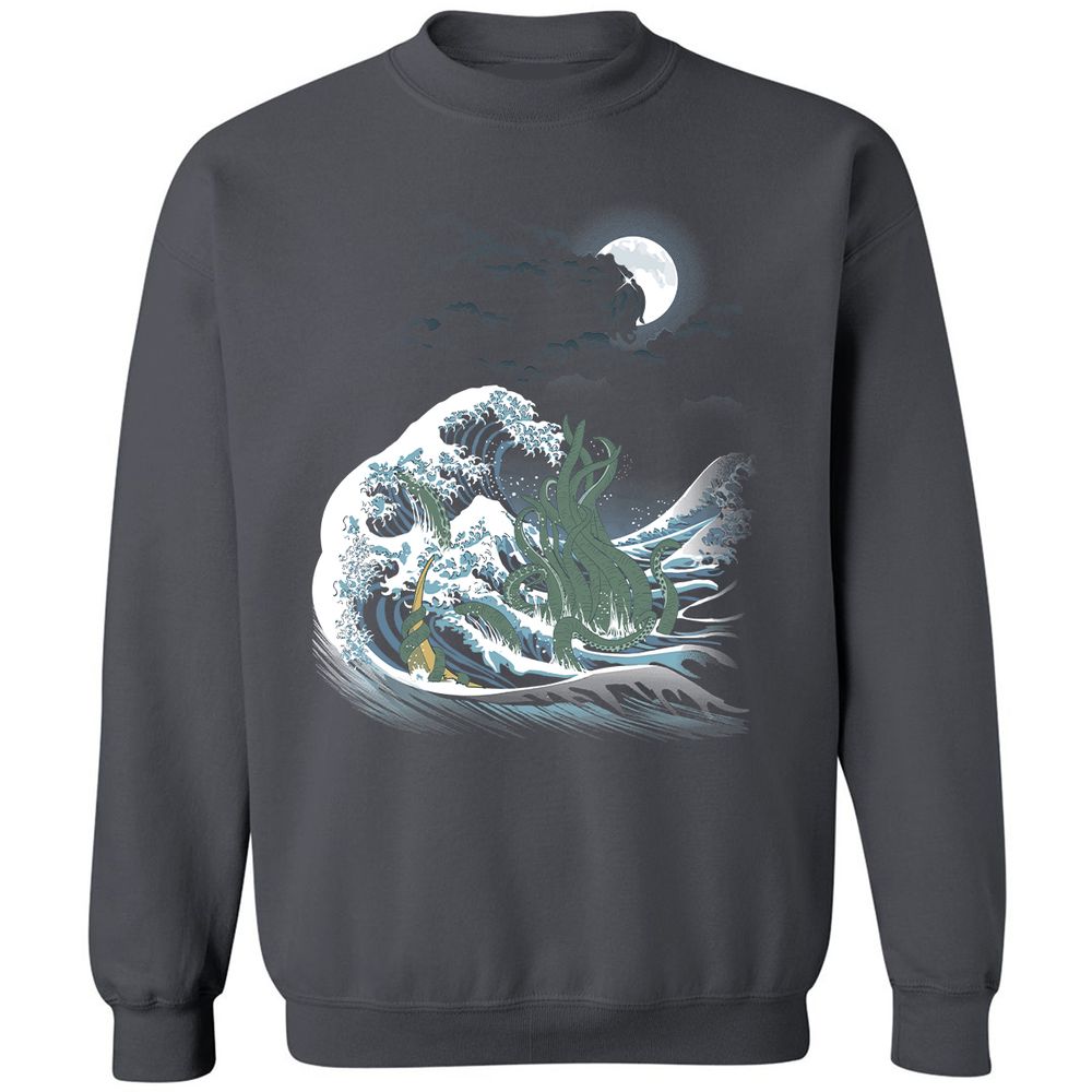 Classic Unisex Sweatshirt - E6WTF5RT - Charcoal - 7