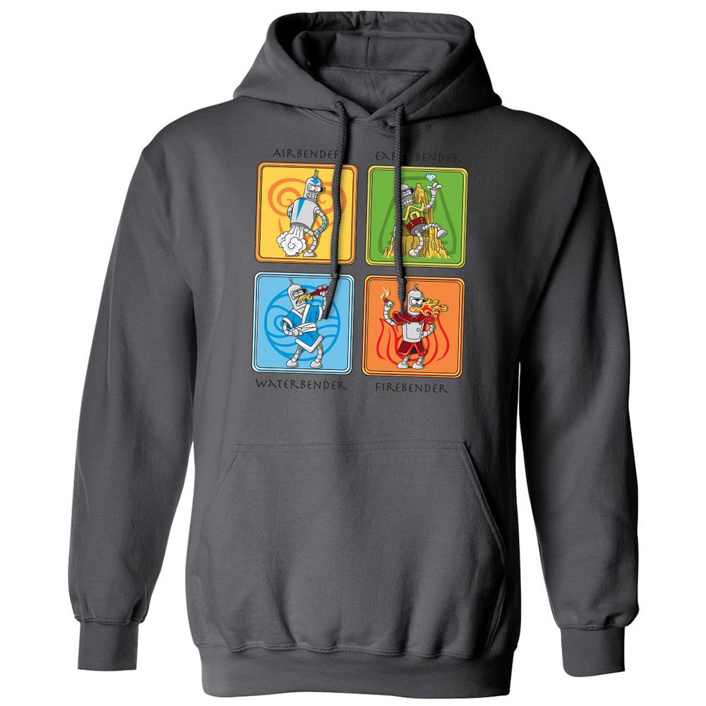 Classic Unisex Hoodie - TR2WNWUU - Charcoal - 7