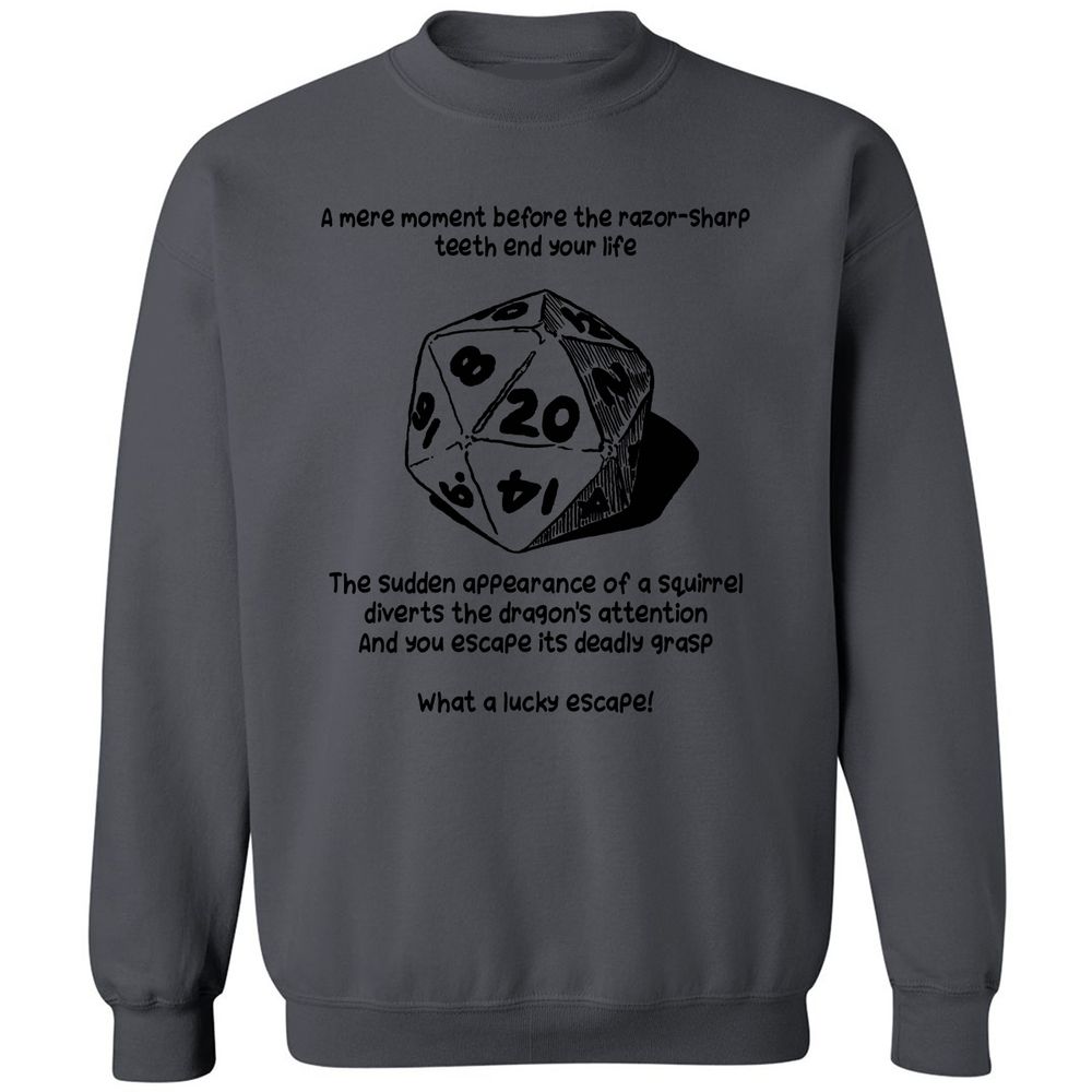 Classic Unisex Sweatshirt - D16SRS99 - Charcoal - 7