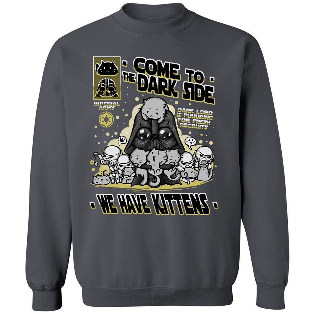 Classic Unisex Sweatshirt - 1EHSL1GR - Charcoal - 7