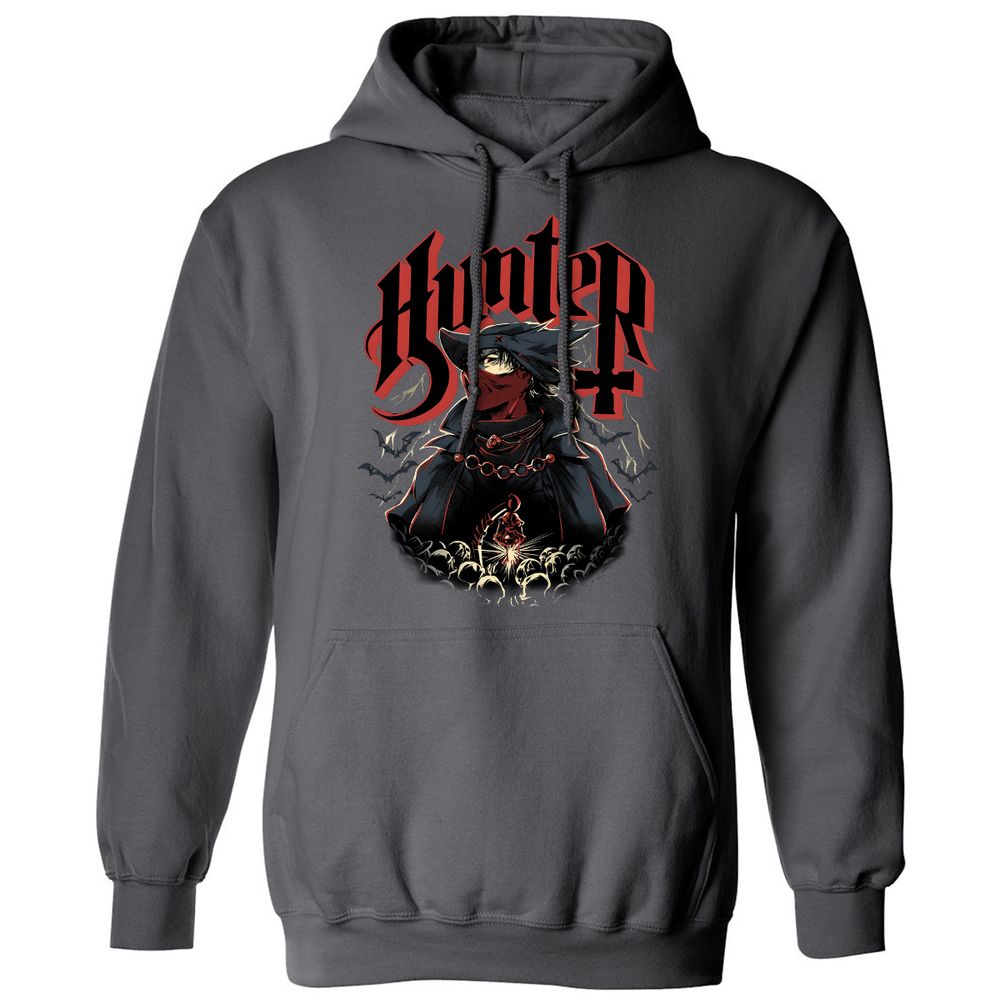 Classic Unisex Hoodie - UHAMZZK2 - Charcoal - 7