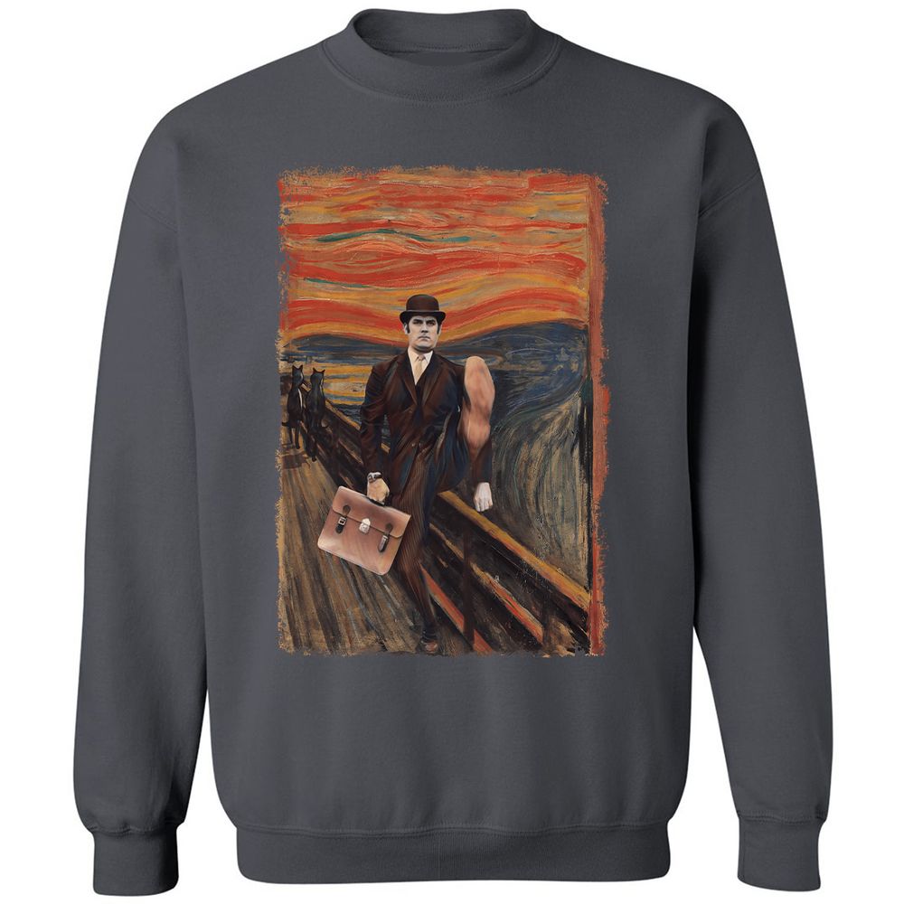 Classic Unisex Sweatshirt - VGW6EHD4 - Charcoal - 7