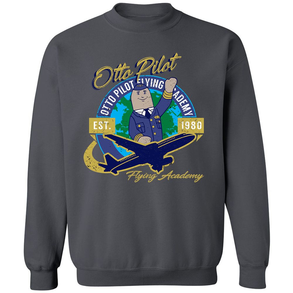 Classic Unisex Sweatshirt - R2XH1J18 - Charcoal - 7
